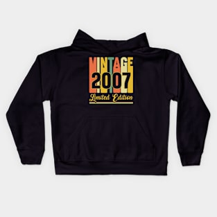 Vintage birthday gift idea Kids Hoodie